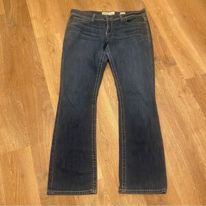 BKE Buckle Payton Denim Bootcut Jeans 36x35.5 Thick Stitch Western Cowboy